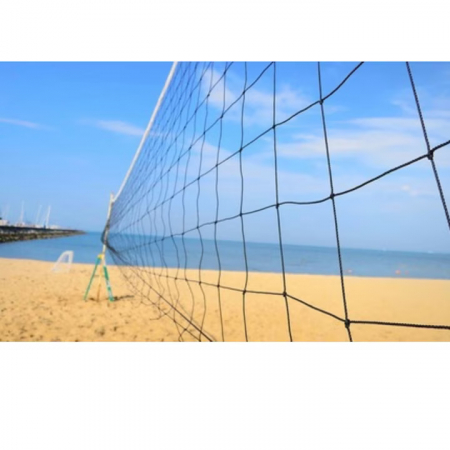 Fileu VarioShop® pentru volei, badminton si tenis, Plasa rezistenta, Cadru durabil, Geanta de transport cu fermoar si maner inclusa, Dimensiune 9.5 x 1 m, Negru [3]