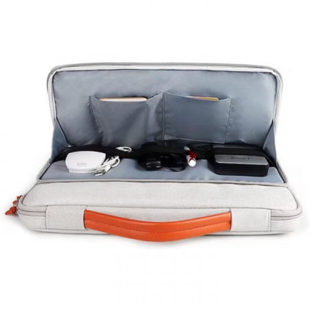 Geanta Universala 15.6  inch VarioShop®, pentru Laptop, Sistem Prindere Valiza, Design Elegant, Rezistenta la Apa, Compatibila laptop Apple MacBook, Asus, Acer, Dell, Huawei, Dimensiune 37 x 28 cm [6]