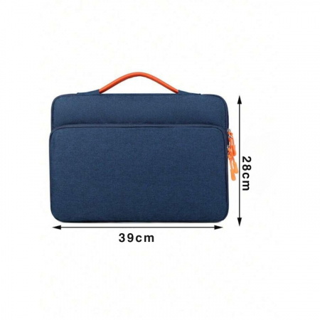 Geanta Universala VarioShop®, pentru Laptop 15.6 inch, Rezistenta la Apa, Design Clasic si Elegant, Compatibila laptop Apple MacBook Air, MacBook Pro Touch Bar, Asus, Acer, Dell, Huawei, 39 x 4.5 x 28 [7]