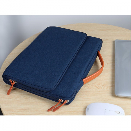 Geanta Universala VarioShop®, pentru Laptop 15.6 inch, Rezistenta la Apa, Design Clasic si Elegant, Compatibila laptop Apple MacBook Air, MacBook Pro Touch Bar, Asus, Acer, Dell, Huawei, 39 x 4.5 x 28 [11]