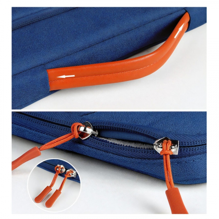 Geanta Universala VarioShop®, pentru Laptop 15.6 inch, Rezistenta la Apa, Design Clasic si Elegant, Compatibila laptop Apple MacBook Air, MacBook Pro Touch Bar, Asus, Acer, Dell, Huawei, 39 x 4.5 x 28 [10]