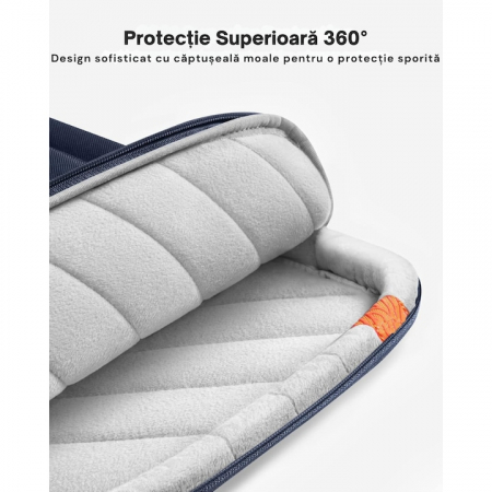 Geanta Universala VarioShop®, pentru Laptop 15.6 inch, Rezistenta la Apa, Design Clasic si Elegant, Compatibila laptop Apple MacBook Air, MacBook Pro Touch Bar, Asus, Acer, Dell, Huawei, 39 x 4.5 x 28 [6]