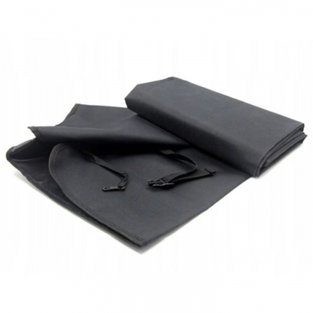 Husa bancheta auto VarioShop® pentru protectie si transport animale, caini si pisici, usor de utilizat si de curatat, antizgarieturi, impermeabila, universala, 144 x 144 cm, negru [15]