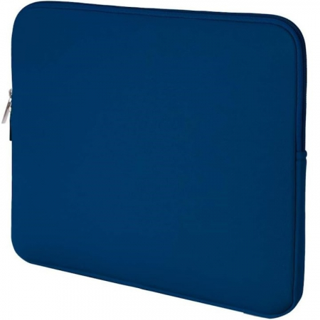 Husa / geanta laptop - Husa de Protectie si Transport pentru Laptop VarioShop®, pana la 13 inch, cu Burete Antisoc, Rezistena la Apa, Compatibila cu Apple MacBook Air, MacBook Pro Touch, 34 x 1.7 x 25.5 cm, Albastru