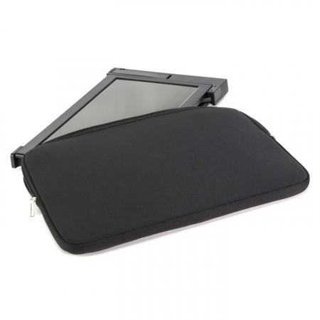 Husa de Protectie si Transport pentru Laptop VarioShop®, pana la 15.6 inch, cu Burete Antisoc, Rezistena la Apa, Compatibila cu Apple MacBook Air, MacBook Pro Touch, 38 x 1.5 x 29 cm, Negru [8]