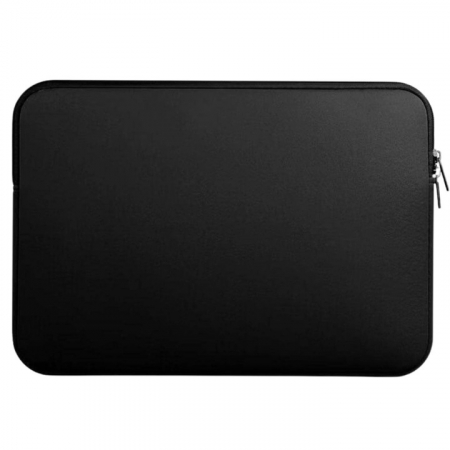 Husa de Protectie si Transport pentru Laptop VarioShop®, pana la 15.6 inch, cu Burete Antisoc, Rezistena la Apa, Compatibila cu Apple MacBook Air, MacBook Pro Touch, 38 x 1.5 x 29 cm, Negru [7]