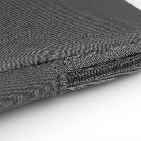 Husa de Protectie si Transport pentru Laptop VarioShop®, pana la 15.6 inch, cu Burete Antisoc, Rezistena la Apa, Compatibila cu Apple MacBook Air, MacBook Pro Touch, 42 x 1.5 x 30 cm, Gri [7]