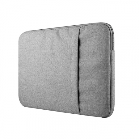 Husa Universala VarioShop®, pentru Laptop 14.2 inch, cu Burete Antisoc, Rezistena la Apa, Compatibila laptop Apple MacBook Air, MacBook Pro Touch Bar, Asus, Acer, Dell, Huawei, 35 x 2 x 24 cm, Gri [9]