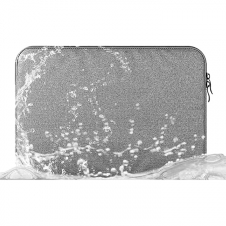 Husa Universala VarioShop®, pentru Laptop 14.2 inch, cu Burete Antisoc, Rezistena la Apa, Compatibila laptop Apple MacBook Air, MacBook Pro Touch Bar, Asus, Acer, Dell, Huawei, 35 x 2 x 24 cm, Gri [13]