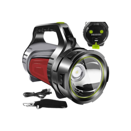 Bricolaj & Gradina - Lanterna LED multifunctionala VarioShop, flux luminos 1200 lm, power bank integrat, lumina rosie de urgenta