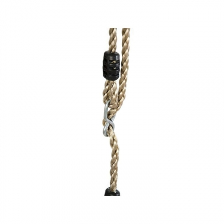 Leagan pentru copii din plastic VarioShop®, Rotund, Fara Spatar, Stabil si Usor, Franghie Inclusa, Rezistent 75 kg, Dimensiuni 27 x 4 cm, Galben [3]