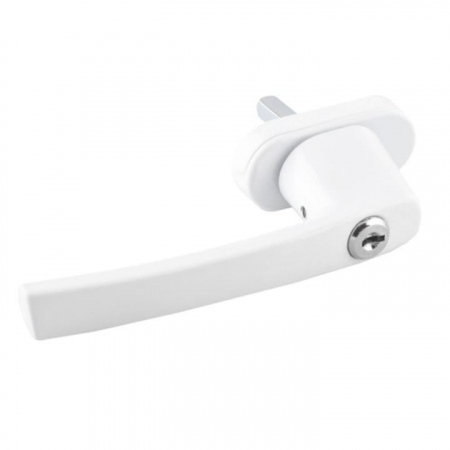 Maner universal pentru fereastra VarioShop®, incuietoare de siguranta, set cu chei si suruburi de montaj, design ergonomic, instalare usoara, material rezistent, Alb [6]