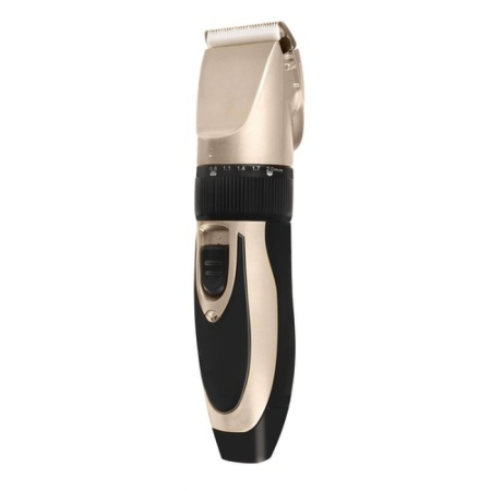 Perii, trimmere si clesti animale - Masina de Tuns Caini Varioshop, 100-240V, Reglaj 0.8-2 mm, 4 Piepteni 3/6/9/12 mm, Kit Grooming Profesional pentru Animale, Tuns Usor si Silentios