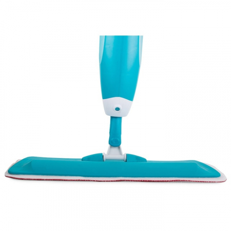 Mop Plat cu Pulverizator si Rezervor VarioShop®, Laveta Microfibra, Potrivit pentru Toate Tipurile de Suprafete, Capacitate Rezervor 1 L, Albastru [4]