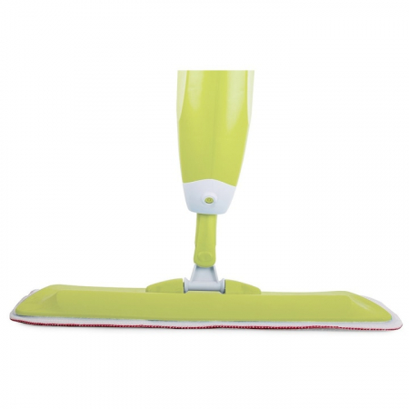 Mop Plat cu Pulverizator si Rezervor VarioShop®, Laveta Microfibra, Potrivit pentru Toate Tipurile de Suprafete, Capacitate Rezervor 1 L, Verde [10]