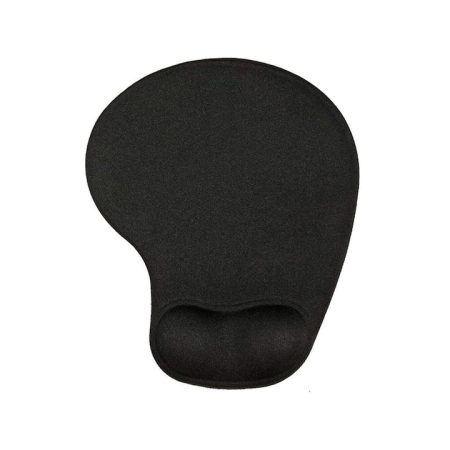 Electronice & Gadgeturi - Mousepad cu suport pentru mana VarioShop®, ergonomic, confortabil, suprafata respirabila, anti-alunecare, 19 x 23 cm, Negru