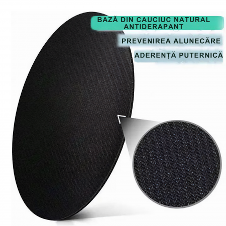 Mousepad de gaming VarioShop® cu iluminare LED, Confectionat din material flexibil, antiaderent si rezistent la umiditate, 4 module de iluminat, 7 culori, Cablu de aprox. 180 cm, Calitate premium, Dim [3]