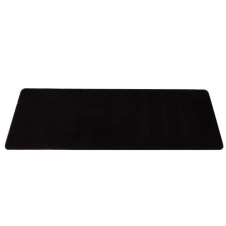 Mousepad Mare VarioShop®, Pentru Gaming, Birou, Office, Antiderapant, Cusaturi Anti-Rupere, Cauciucat, Waterproof, model Simplu, 70 x 0.2 X 30 cm, Negru Mat