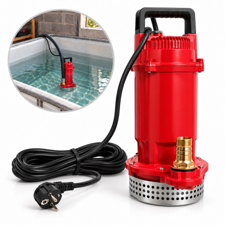 Aspiratoare, Suflante si Tocatoare - Pompa de apa submersibila VarioShop®, 400W, pentru fantani si rezervoare, debit maxim 5100 l/h, inaltime de pompare 14 m