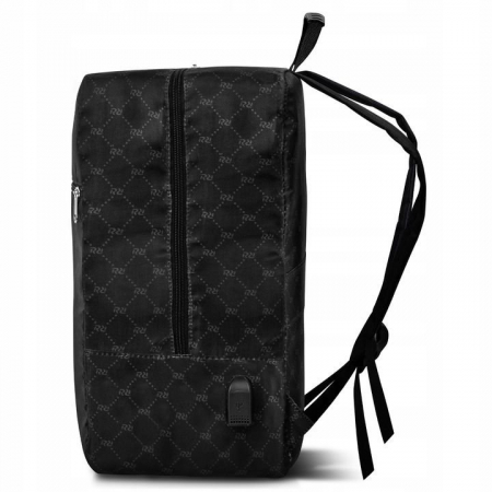 Rucsac multifunctional VarioShop®, Ideal pentru scoala, voiaj, avion, bagaj de mana, Echipat cu 1 compartiment principal, 1 buzunar frontal cu fermoar, Spatiu incarcare USB, Curele reglabile, Capacita [7]