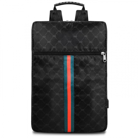Rucsac multifunctional VarioShop®, Ideal pentru scoala, voiaj, avion, bagaj de mana, Echipat cu 1 compartiment principal, 1 buzunar frontal cu fermoar, Spatiu incarcare USB, Curele reglabile, Capacita [5]