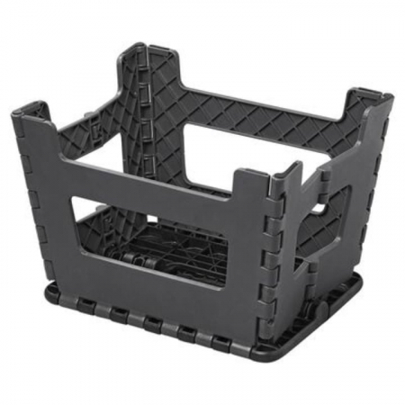 Scaun Pliabil VarioShop®, Tip Taburet cu maner, Pentru Aer Liber, Gradina, Bucatarie, Baie, Camping si Pescuit sau pentru Copii, Inaltime 22 cm, Gri [11]