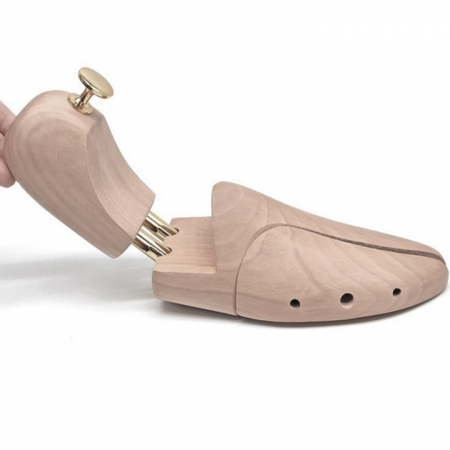 Set 2 Sanuri/Calapoade Reglabile VarioShop®, Marimea 39 - 40, Pentru Largit si Alungit Pantofi, Universal/Pentru Toate Tipurile de Pantofi si Incaltaminte, Unisex, Calitate Premium, Lemn de Pin [4]