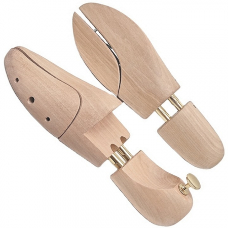 Set 2 Sanuri/Calapoade Reglabile VarioShop®, Marimea 39 - 40, Pentru Largit si Alungit Pantofi, Universal/Pentru Toate Tipurile de Pantofi si Incaltaminte, Unisex, Calitate Premium, Lemn de Pin [13]