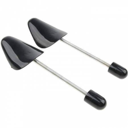 Produse ingrijire incaltaminte si accesorii - Set 2 Sanuri Reglabile Marime 37 - 42 VarioShop®, Arc Flexibil, Universal, Pentru Largit si Alungit Pantofi, Pentru Toate Tipurile de Pantofi si Incaltaminte, ABS / Otel, 26.5 X 7.5 cm, Negru