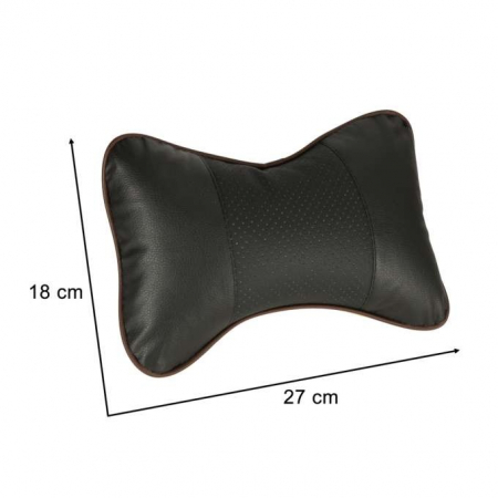 Set 2 tetiere auto VarioShop®, Protejeaza coloana cervicala, sunt Reglabile, Rezistente, Confortabile, Universale, Negru [63]