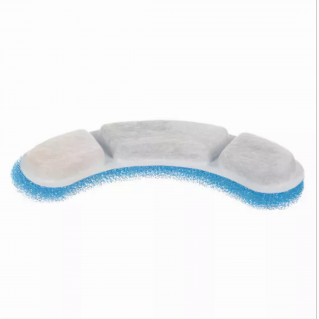 Set 10 Filtre VarioShop® pentru dispenser de apa automat destinat animalelor de companie, pentru pisici, caini, animale de companie, format din 3 strauri, purificare, carbon activ, ionizare, dimensiun [38]