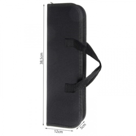Set 9 Ustensile pentru Gratar VarioShop®, Otel Inoxidabil de Calitate Superioara, Geanta De Transport, Argintiu [9]