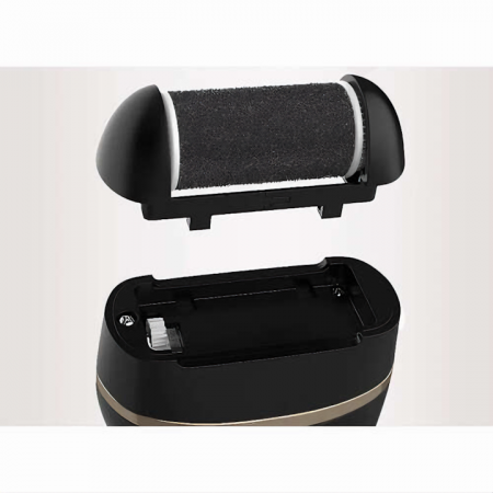 Set Pila Electrica VarioShop®, Pentru Calcaie si Talpi, Include 6 Capete Detasabile si 7 Accesorii, Display Digital, Afisaj LED, Portabila, Baterie pana la 3 ore, 2 Viteze, 2000 Rotatii/min, Incarcare [16]