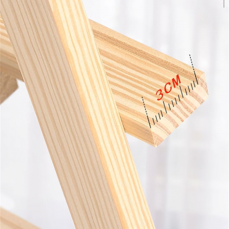 Sevalet pentru Pictura VarioShop®, din Lemn, Pliabil, Inaltime reglabila maxim 170 cm, Bej [17]