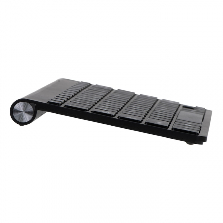 Tastatura wireless VarioShop®, design compact si subtire, compatibilitate universala, conectivitate 2.4GHz, economisire energie, 28.5 x 13.3 x 1.9 cm, Negru [8]