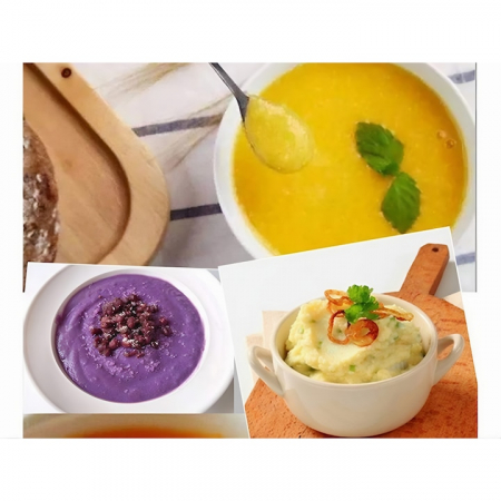 Tocator Electric Multifunctional VarioShop®, pentru Carne, Fructe si Legume, 4 lame, Capacitate 2 litri, Culoare Rosu [8]