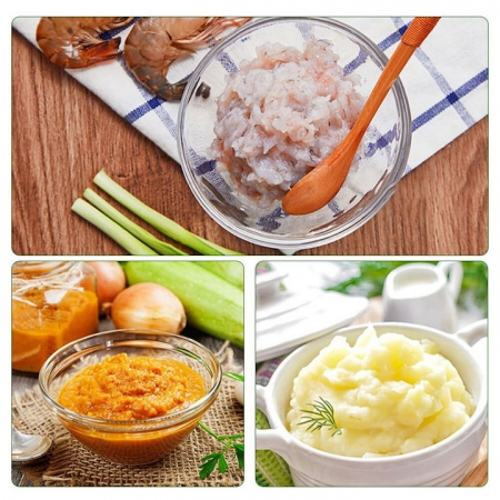 Tocator Electric Multifunctional VarioShop®, pentru Carne, Fructe si Legume, 4 lame, Capacitate 2 litri, Culoare Verde [13]