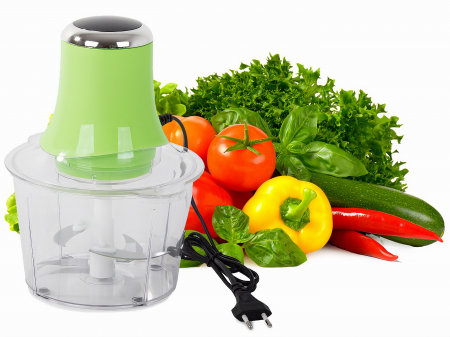 Tocator Electric Universal VarioShop®, maruntitor legume, fructe si seminte, capacitate recipient 1800 ml, din otel inoxidabil, 220/240V, 300W, 25x22 cm, verde [26]