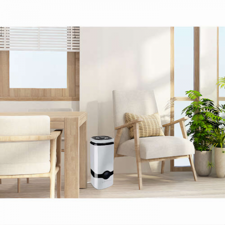 Umidificator de Aer Ultrasonic VarioShop®, Rezervor 4 L, 3 Uleiuri Esentiale Pure, Oprire Automata, Super Silentios, Aromaterapie, Telecomanda, Alb [11]