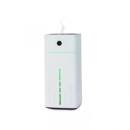 Umidificator de aer VarioShop®, cu iluminare de fundal, pentru birou, dormitor, camera copiilor, silentios, capacitate 1000 ml, alimentare cablu USB, 22x10x10 cm, Alb [8]
