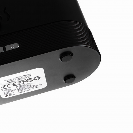 Umidificator de camera VarioShop®, efect de flacara, 7 Lumini + 3 Uleiuri esentiale pure, hidratare si aromaterapie, difuzor ultrasonic, silentios, capacitate 180 ml, 17x9, 8x7, 2 Negru [19]