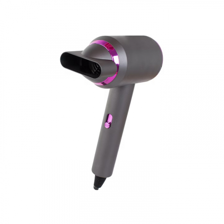 Uscatoare de par - Uscator de Par VarioShop®, Iluminare LED, putere 2800W, ionizare puternica, alimentare 222V, 3 trepte de temperatura, aer rece, gri-roz