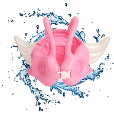 Vesta de salvare gonflabila pentru copii VarioShop®, design confortabil si sigur, perfecta pentru invatarea inotului, plimbari cu barca si distractie fara griji in piscina, lac sau mare, recomandata p [9]