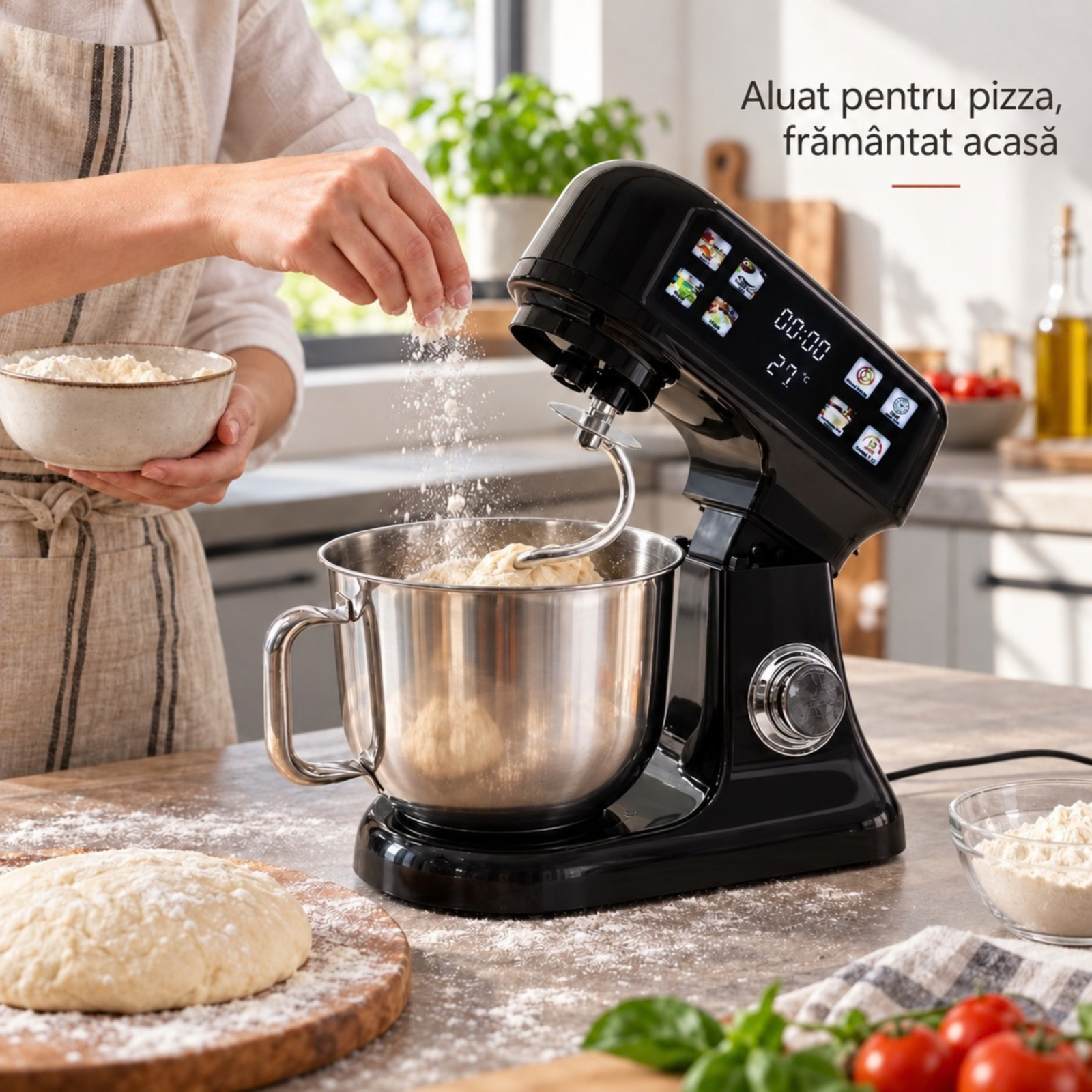 Mult Functional Robot de bucatarie planetar VarioShop®, 2000W, bol inox 6L, mixer ...