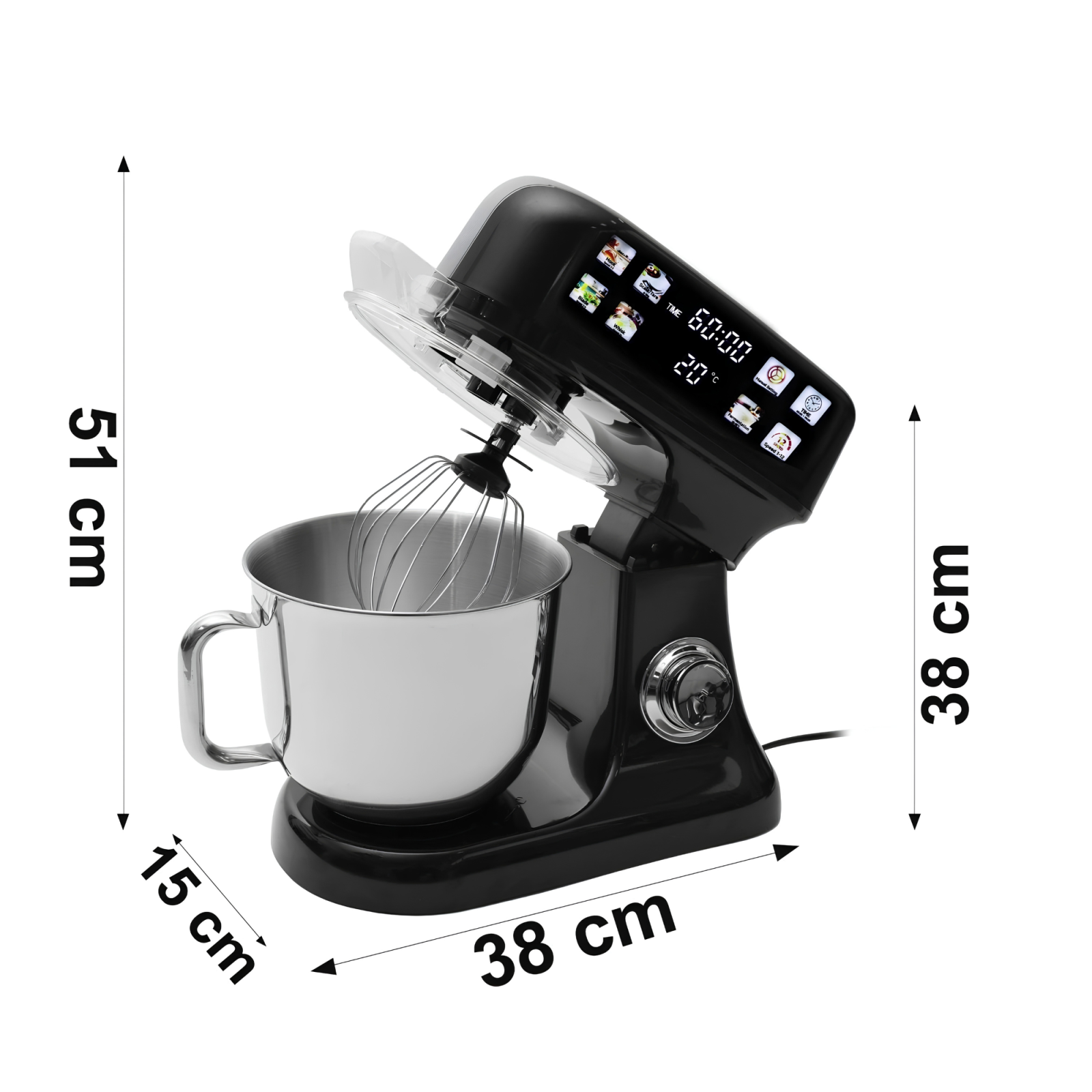 Mult Functional Robot de bucatarie planetar VarioShop®, 2000W, bol inox 6L, mixer ...