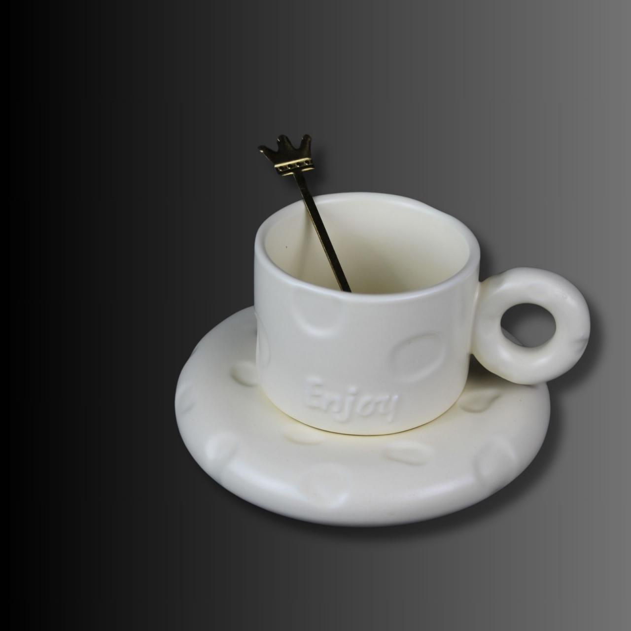 Enjoy Cup, set cana cu farfurie [2]