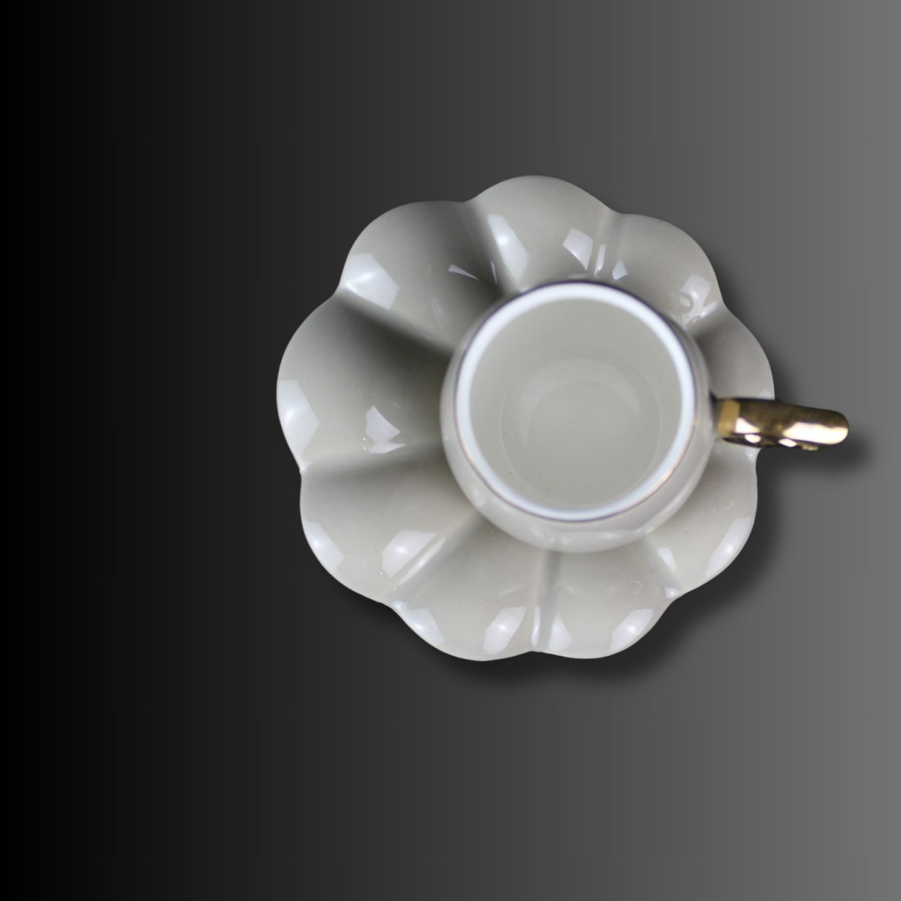 Set cești porțelan Flor [2]
