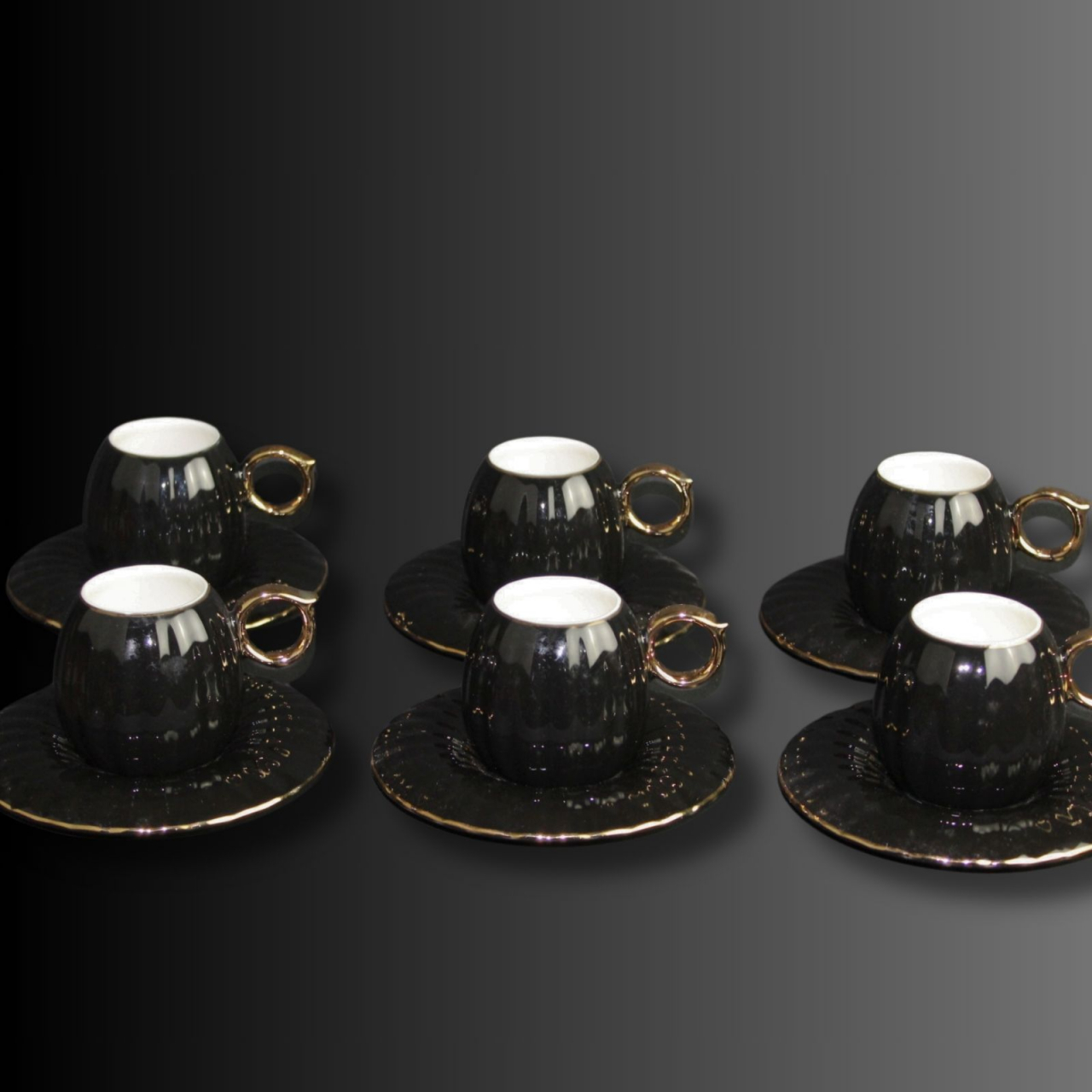 Set cești Noir Royale [4]