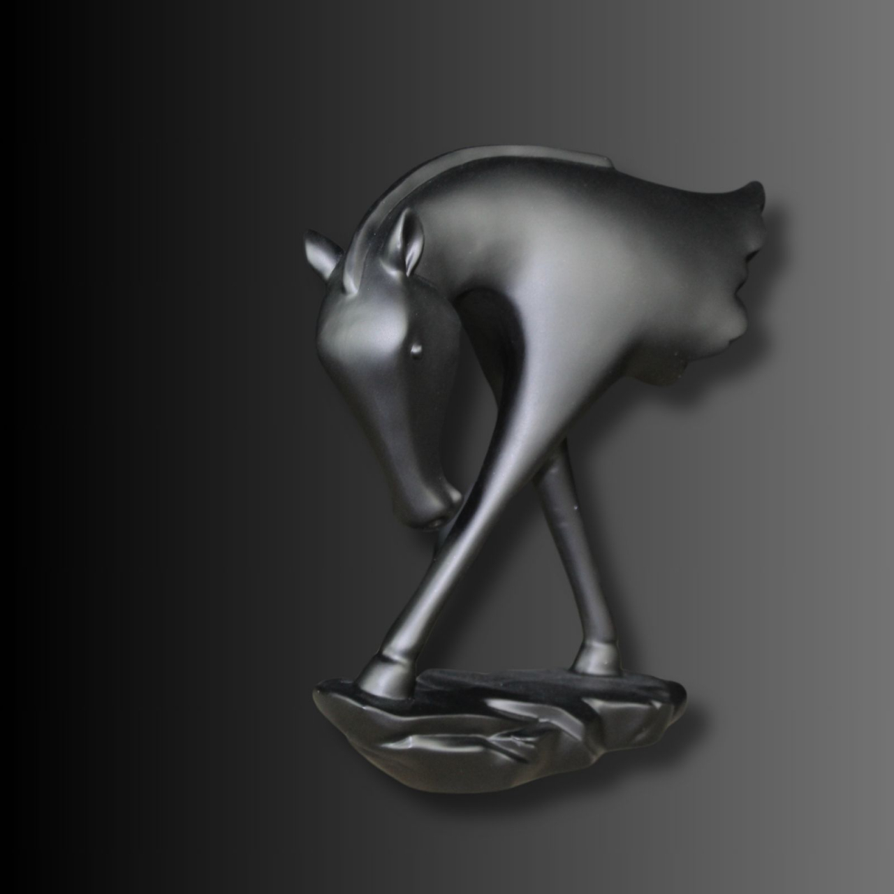 Statueta decorativă PEGAS NOIR [2]