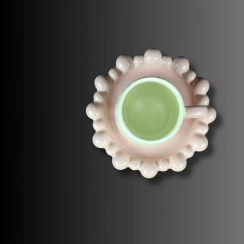 Perla Roz, set elegant pentru cafea sau ceai [1]